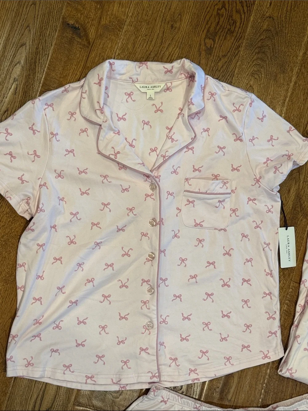3 pc. Laura Ashley pajama set - Picture 2 of 8